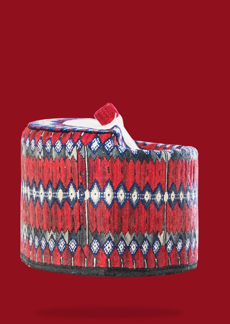Nigerian northern Zanna Cap (Ahayye) Red