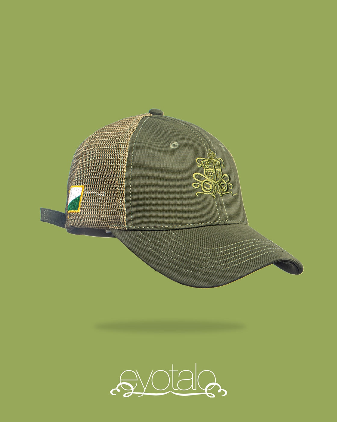 EYOTALO BRAND Face Cap OLIVE