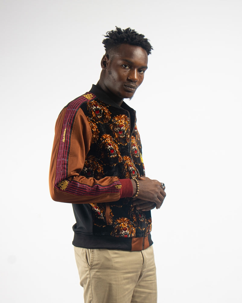 ISI AWGU - Lion Print JOJU Jacket