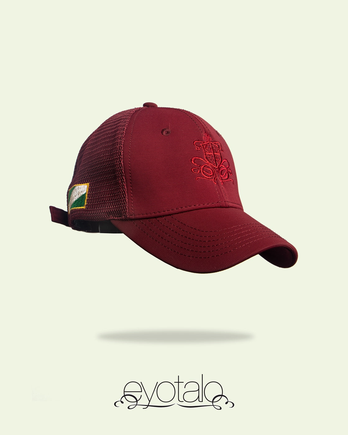 EYOTALO BRAND Face Cap WINE
