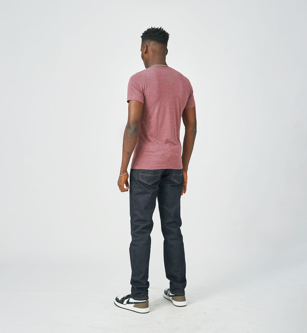 EYOTALO BRAND Cotton Tee in Wine